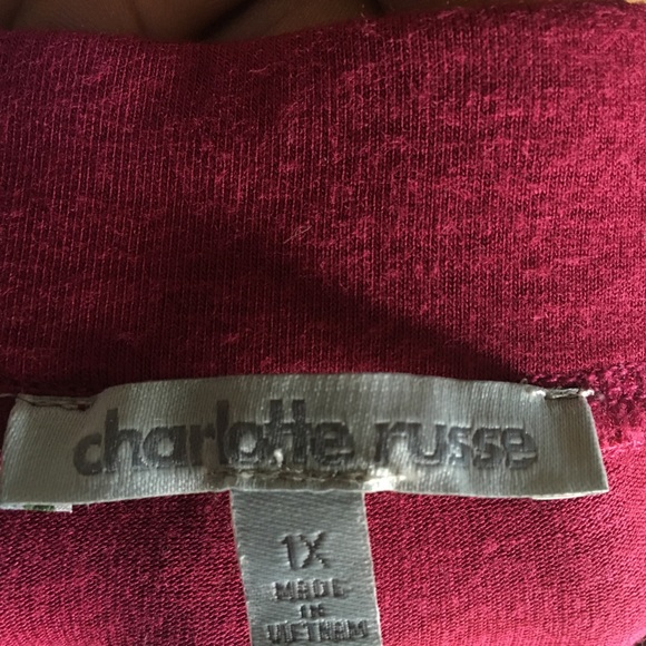 Short Wine Maxi skirt - Picture 3 of 4